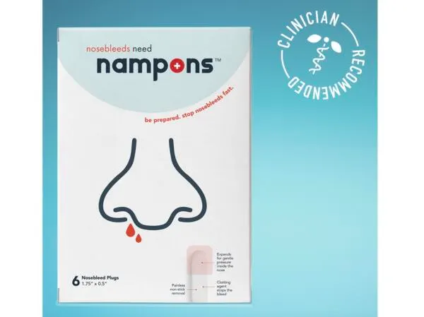 Nosebleeds? Get Fast Relief with Free Nampons!: free sample: Struggle with frequent nosebleeds? Here’s a great offer to try Nampons Nosebleed Stoppers for free!