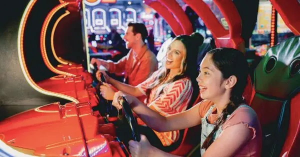 Rack Up the Fun with 225 Free Game Chips at Dave & Buster’s! — free sample: Dave & Buster's is offering 100 free game chips when you solve their "Phantom Fun" trivia clue for O