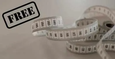 Measuring Tape Freebie, Free Shipping