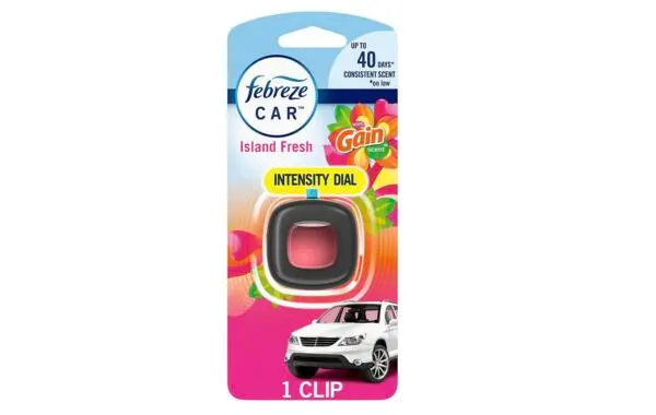 Keep Your Ride Smelling Fresh, FREE Febreze Vent Clip Inside!: free sample: Hurry to the Walgreens website and grab the Febreze Car Vent Clip, on sale for just $1.99! Clip the