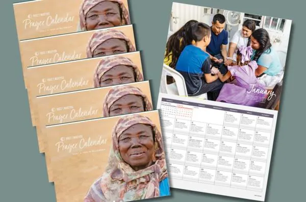 Pray for the Persecuted: 2026 Voice of the Martyrs Calendar: free sample: Sign up for a FREE 2026 Voice of the Martyrs Prayer Calendar! Each day of the year features a specif