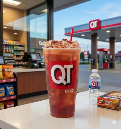 QuikTrip Freebie: FREE Big Q Drink!: free sample: Get a FREE Bih Q Drinkk at QuikTrip with the app! Just download and open the QuikTrip app, then rede
