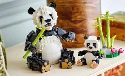 Build Fun: FREE LEGO Panda Family Kit for New Members