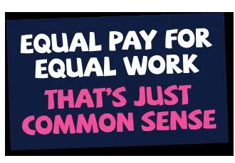 Free "Equal Pay" Sticker : free sample: Do you advocate for equal pay for equal work? I do. Show your support and get this sticker. Enter yo