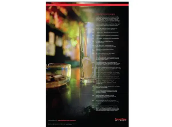 Track Forensic Science History, FREE Poster Available: free sample: Fill out the form on their website to request your FREE Forensic Milestones Poster (poster size: 36"
