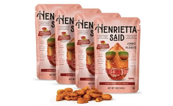 Bold Flavor, Plant-Based! Free Henrietta Said Vegan Wing Nuts!: free sample: Social Nature is offering a free sample of Henrietta Said Vegan Wing Flavored Nuts. To apply, sign u