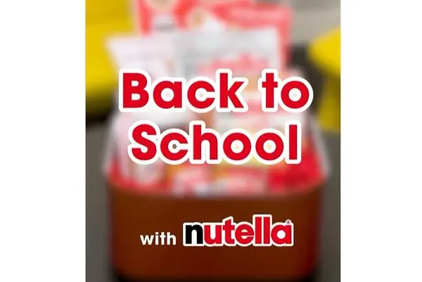 Chocolate Hazelnut Back to School Swag: Nutella Giveaway 2024!: free sample: If you're a Nutella lover who's gearing up for the new school year, then this Back to School Giveawa