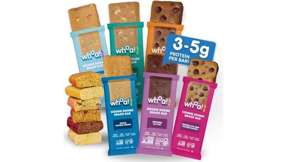 A Healthy Bite of Bliss: FREE Whoa Dough Cookie Dough Snack Bar!: free sample: Satisfy your sweet tooth without sacrificing your health with a free Whoa Dough Cookie Dough Snack B
