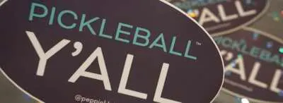 Pickleball Fans: FREE Pickleball Y’all Sticker, free sample