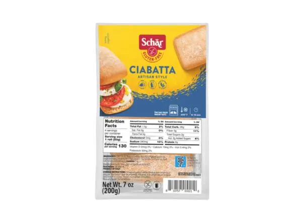 Schar Gluten Free Ciabatta Rolls for Free: free sample: Get this tasty Schar Gluten-Free Ciabatta Rolls for free! Click the 'Get Sample' button that you can
