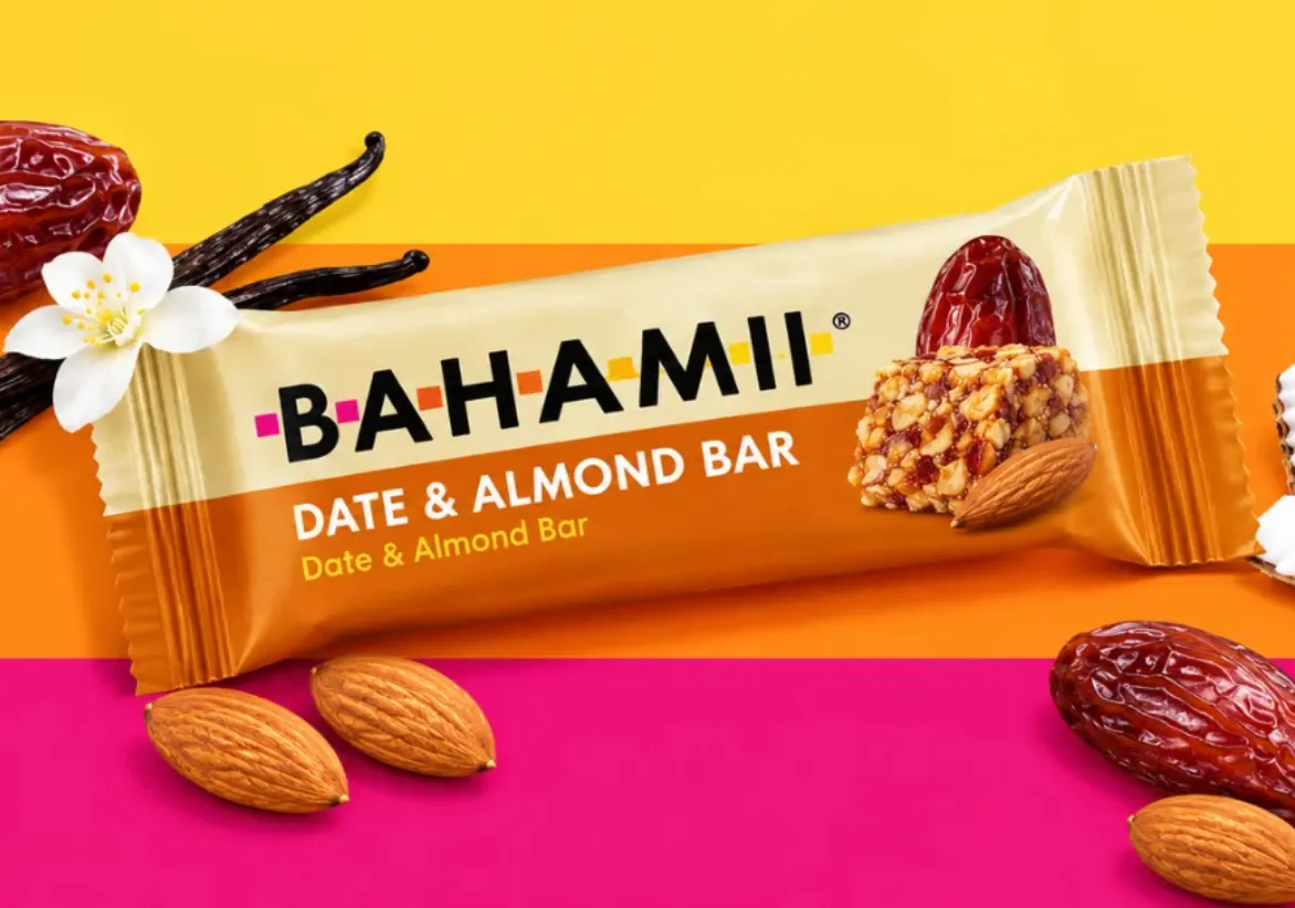 Treat Yourself to a FREE Bahamii Date & Almond Bar