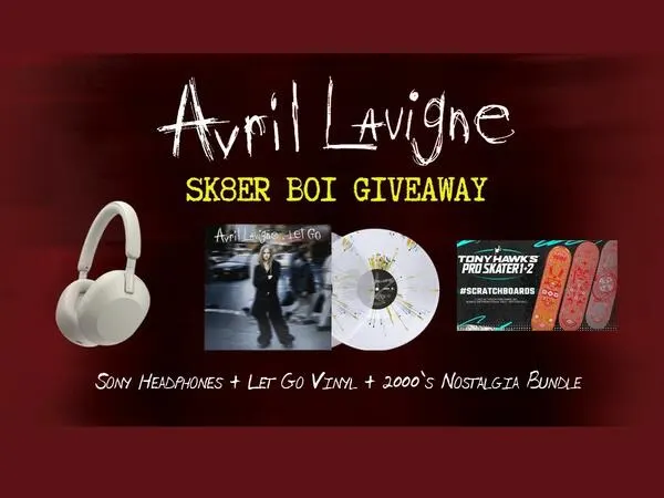 Avril Lavigne Sk8er Boi Giveaway: free sample: Listen to the nostalgia! This giveaway by Tunespeak is sure to make you feel like it's 2002 again! A