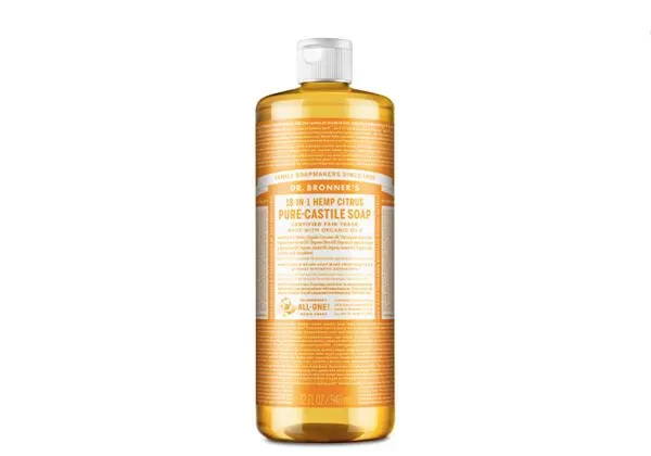 Dr. Bronner's Pure-Castile Liquid Soap for Free: free sample: Looking for a soap that you can use from head to toe on yourself, as well as top to bottom in your h